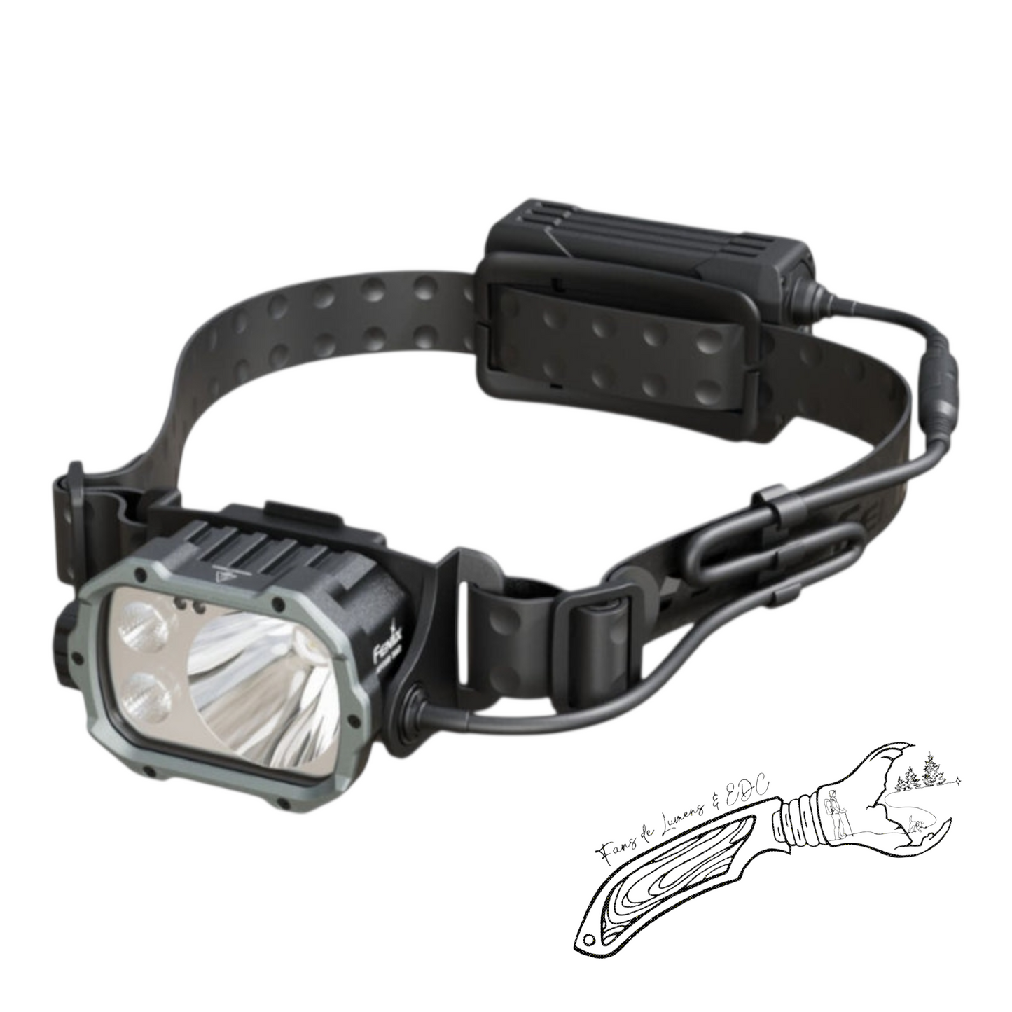 Fenix HP35R SAR – Frontale professionnelle 4000 lumens pour missions longues durée