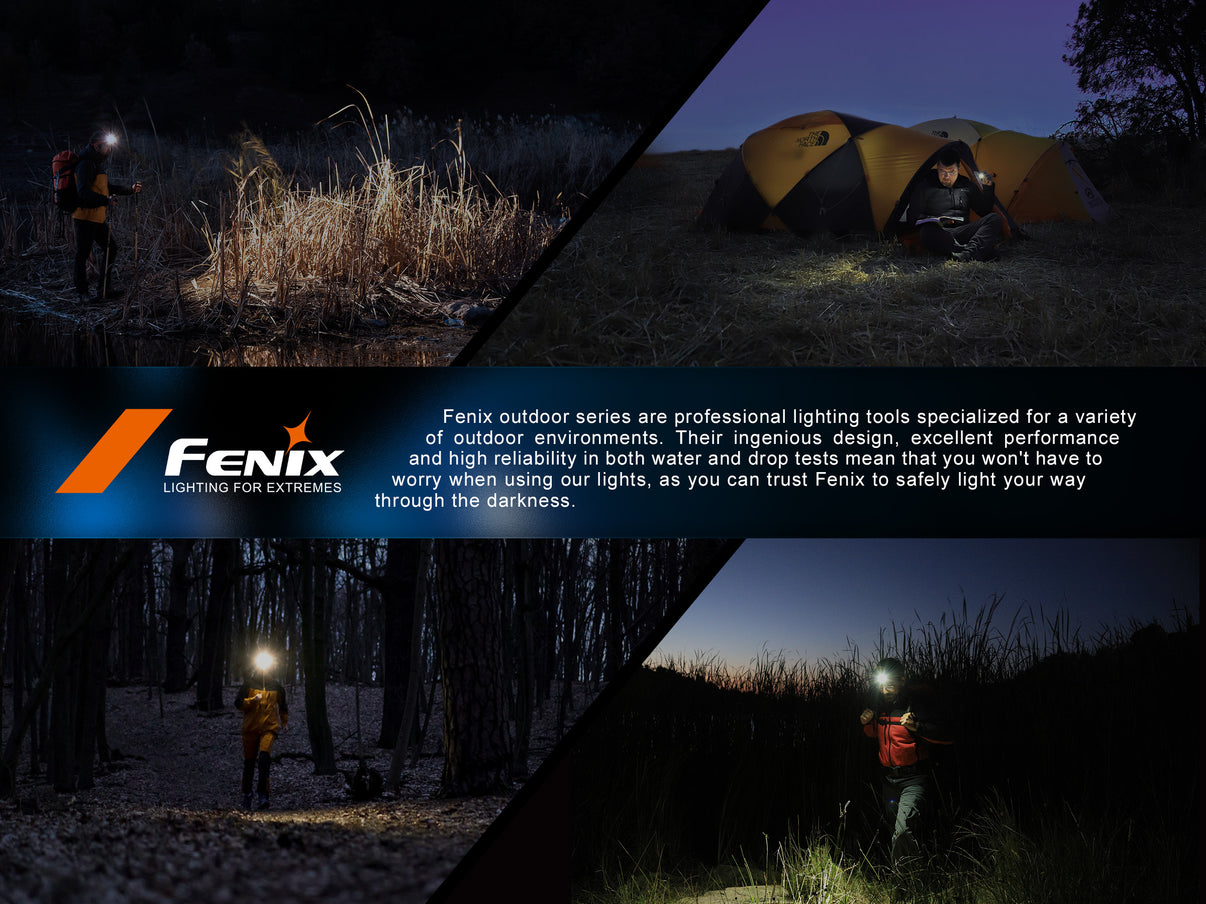 Fenix HL12R V2.0 Lampe frontale ultra légère - 500 Lumens