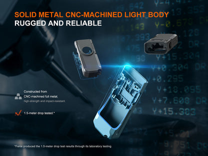 Fenix E06R - Lampe de poche porte-clés 3 en 1 - 700 lumens