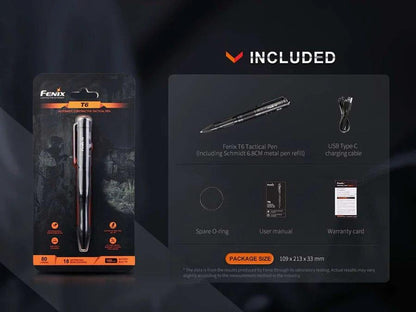 Stylo tactique Fenix T6