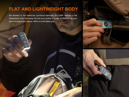 Fenix E06R - Lampe de poche porte-clés 3 en 1 - 700 lumens