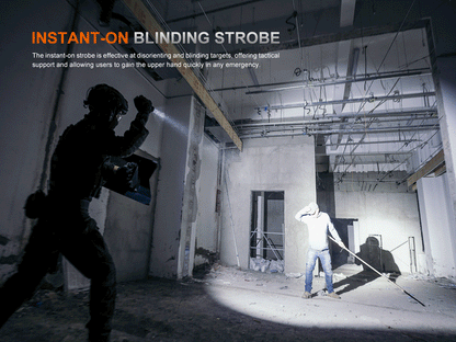 Fenix TK21R – Lampe de poche tactique puissante, longue portée et rechargeable USB-C