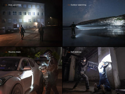 Fenix TK21R – Lampe de poche tactique puissante, longue portée et rechargeable USB-C